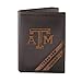 NCAA Texas A&M Aggies Zep-Pro Pull-Up Leather Trifold Embossed Wallet, Brown