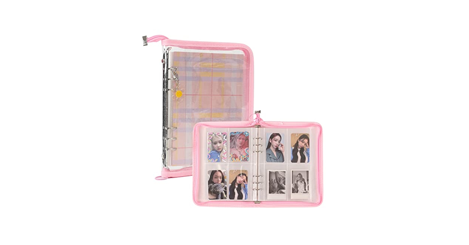 K-POP+アジア Changbin collectbook pcholder BK+WH set Amazon.com: 4-Pocket K-pop Photocard Holder Book with 30Pcs