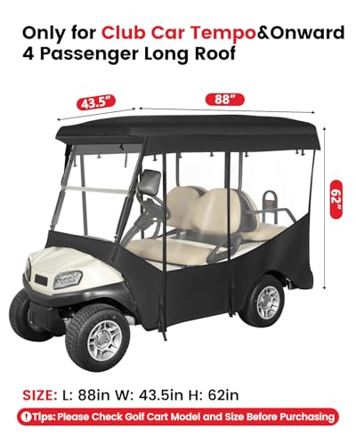 golf cart enclosure premium Kit