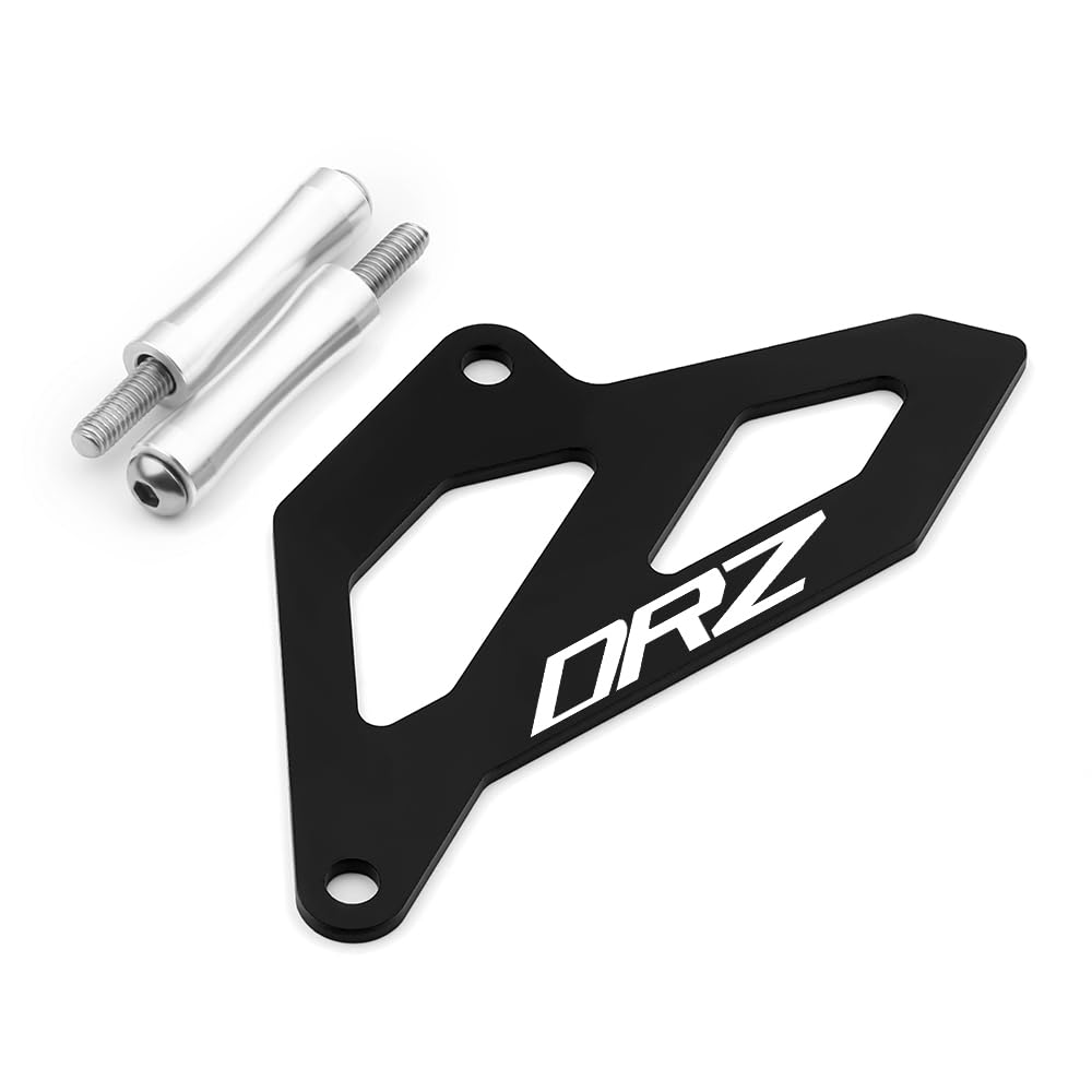 Modeer for Su.zu.ki DR-Z 400E DR-Z 400S 2000-2025 DRZ400SM 2005-2025 Motorcycle CNC Front Chain Guard Protector drz 400e 400s 400sm Accessories (Black)