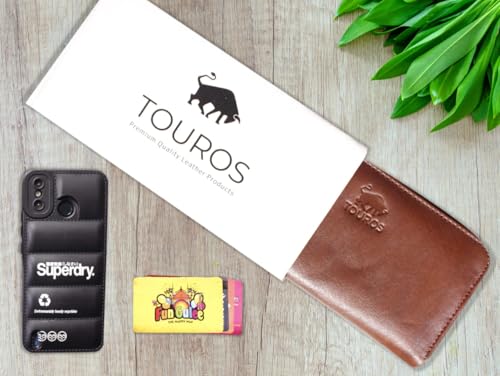 Leather Wallet for Women, Bifold Card Holder, Zipper Chic Clutch Chic, Brown Elegant Purse3