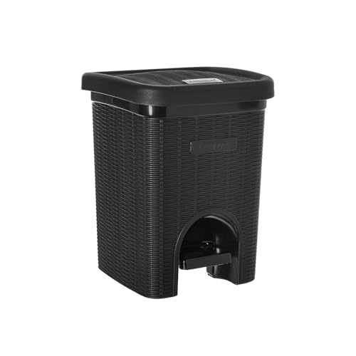 SIGNORA WARE Plastic 7 Liters Modern Lightweight Pedal Dustbin/Thrash Can Dustbins With Lid For Home Office/Non Garbage Smell/Unbreakable Single Mould