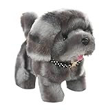 Walking Dog Toy - Plush Puppy Doll, Adorable Stuffed Robot Pet Toy, Interactive...