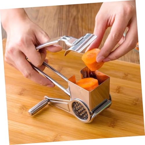 Rallador manual giratorio de acero inoxidable INOOMP miniatura 4