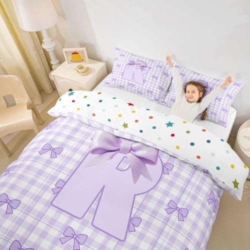 Ensemble de literie ribbon rose pour chambre de filles esthétique 220x240 - 6