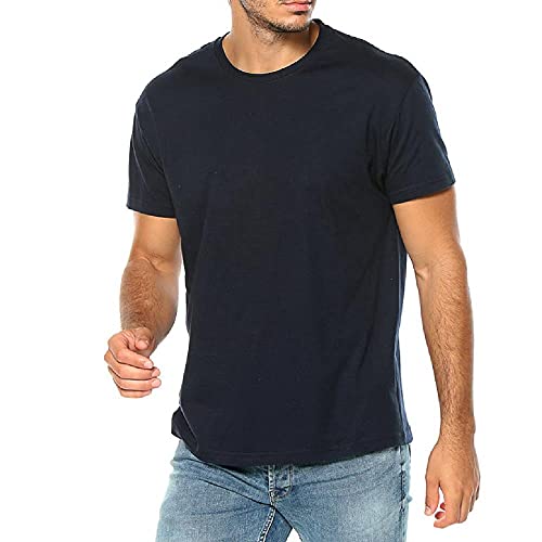 Kit 6 Camisetas Manga Curta Masculina by Zaroc 301 (Preta, Azul Escuro, Bordô, Cinza, Chumbo, G)