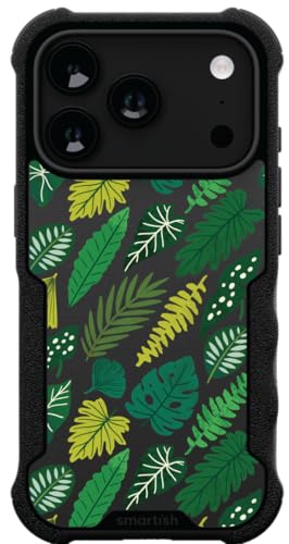 Image of Smartish - Leaf Me Alone - iPhone 17 Pro MagSafe Armor Case - Gripzilla [Rugged & Tough] Heavy Duty Armor Case - Fits iPhone 17 Pro
