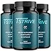 (3 Pack) Tstrive for Men, Official T Strive Pills for Men with All Natural Ingredients, Maximum Strength Tstrive Men's Supplement with Vitamins Supporting Wellness and Advanced Health (180 Capsules)