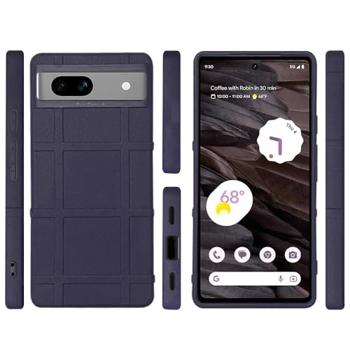 Image of amazon basics Basic Case for Google Pixel 7a 5G (Thermoplastic Polyurethane Blue)