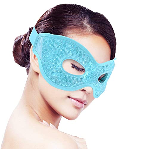 Maschera per occhi in gel, per occhi caldi e