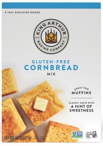 King Arthur Flour, Cornbread + Muffin Mix, Gluten...