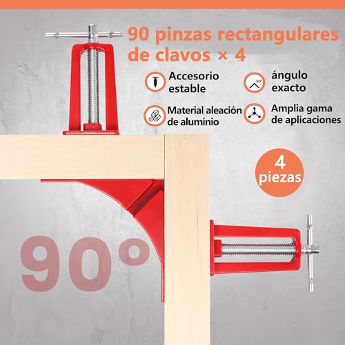 La Mejor comparativa de Angulos y placas de montaje para carpintería Top diez. 5 Imagen adicional