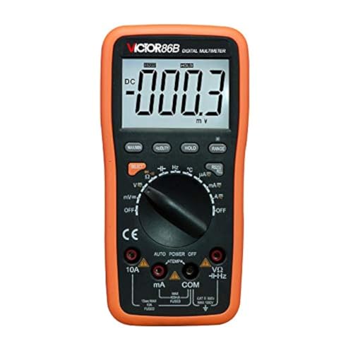 Multimètre VICTOR 86B réglage automatique 3999 points pour en finir avec les erreurs de mesure