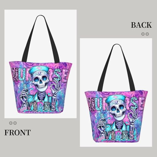 Tote Bag para mujer con gran capacidad y cierre miniatura 7