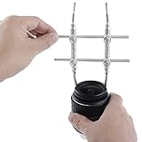 First2savvv JTGJ-2A-01 Stainless Curved Tips DSLR Camera Lens Spanner Wrench Repairing Opening Tool