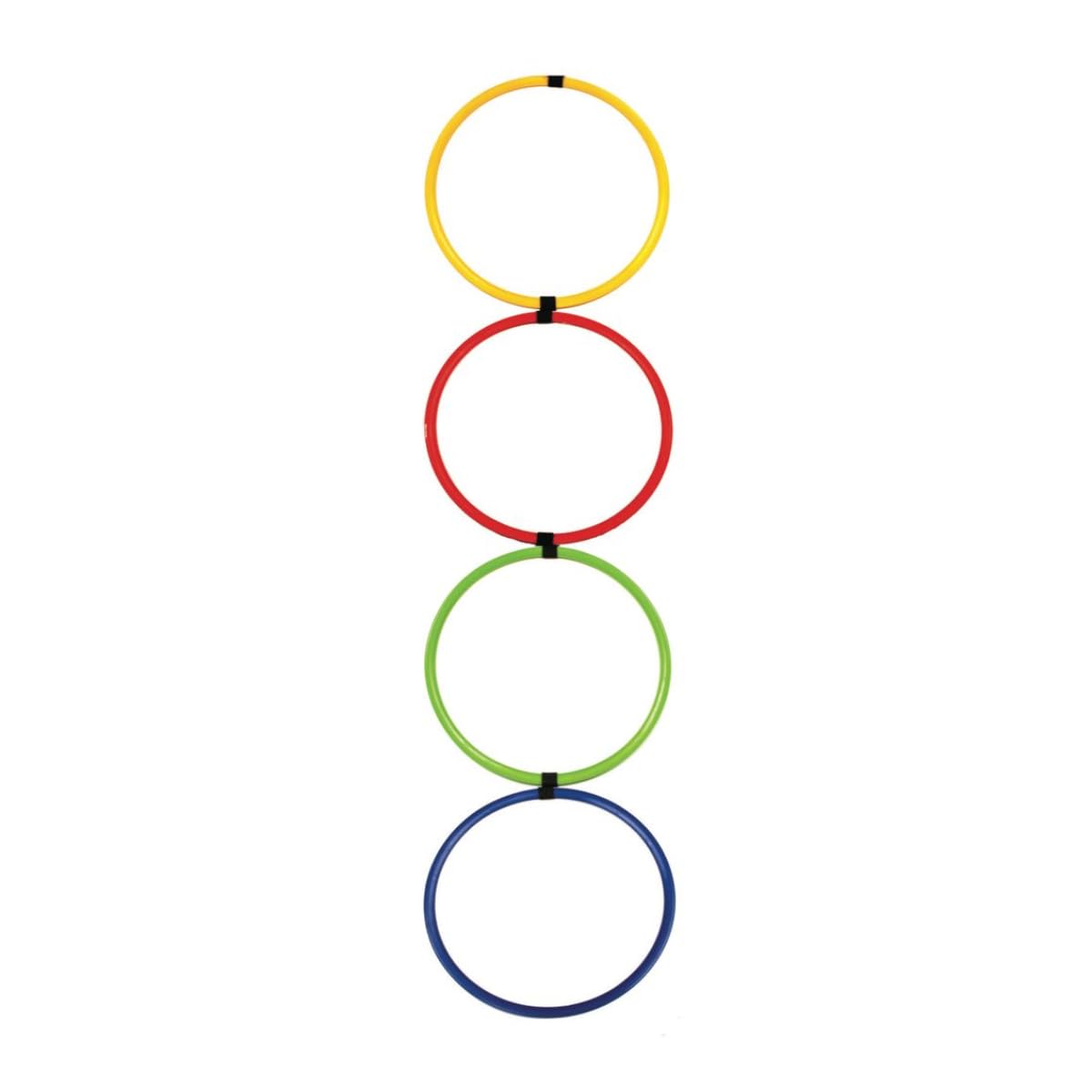 Sports Health - Speed Ring Ladder, Agility Hoops for Speed Training and Lateral Movement, Training Equipment for Youth, Comes with Carrying Bag