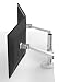 Produktbild OPUS 2 344360 Monitor/Laptop Arm, 25,4-38,1 cm (10-15-Zoll) matt Aluminium/weiß