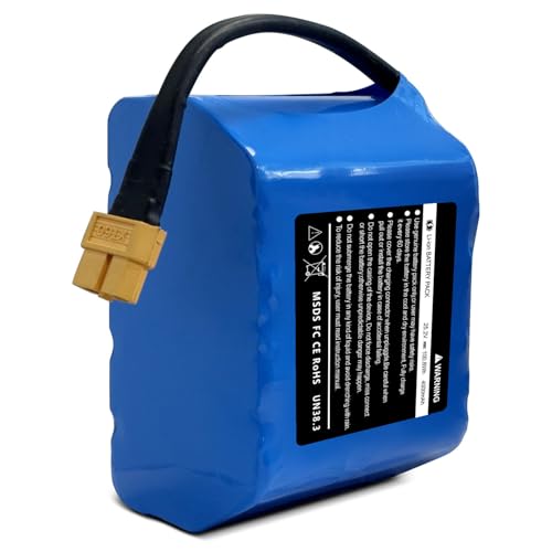 CBJJ 25.2V Hoverboard Battery 25.2V 4Ah Hoverboard Battery Replacement Compatible for Jetson-Rave Hoverboard, 100.8Wh Li-ion Battery Pack for Hover-1 Hoverboard, Size:3.81*2.75*2.36inch-Fit for 29.4V