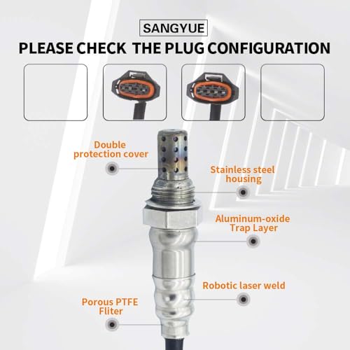 Sensor de Oxígeno para Chevrolet Cruze 2010-2015 2PCS miniatura 2