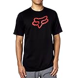 Fox Men's Legacy Head Short Sleeve T-Shirt, Black/Red, 2X-Large