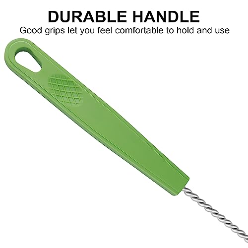 Image of Long Bottle Brush, 15.64 in Bendable Cleaner Brushes for Cleaning Neck Beer Bottles, Wine, Baby Bottles, Water Bottles, Tumblers, Flask, Bird Feeder, Vase, Pipes and Brewing Supplies Black /1Pack