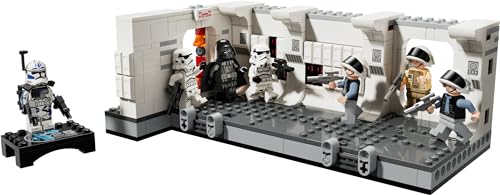 Star Wars 75387 Imbarco sulla Tantive IV - Giocattolo da Costruire Interattivo con Funzione Esplosione Porta e 7 Minifigure tra cui Darth Vader e ARC Trooper Fives - Regalo per Bambini da 8 Anni - Lego - Immagine 7