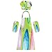 Ensemble de pâtisserie pour enfants Créer un parapluie en pierre coloré Kiss Love Kids Ensemble de pâtisserie réglable Lot de 3 tabliers pour enfants Parfait pour la cuisine, la pâtisserie, la peintu
