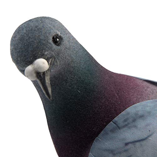 QOTSTEOS Künstliche Simulationstaube, Mini-künstliche Vögel aus Schaumstoff, Gartenornamente für Haus, Dekoration, Miniatur-Modell, künstliche Tauben-Taube