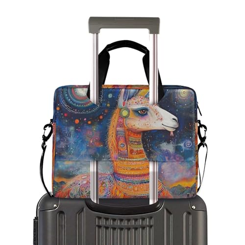 Funda para portátil ALAZA Boho Llama 13-15.6 pulg miniatura 3