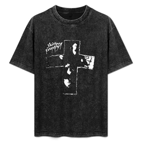 Skinny Puppy Mens T-Shirt Unisex Graphic Black Tee Shirt S