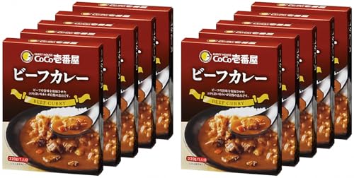 Coco Ichibanya Curry Instant Japanese Curry Beef 7.76oz(220g) Pack Of 10
