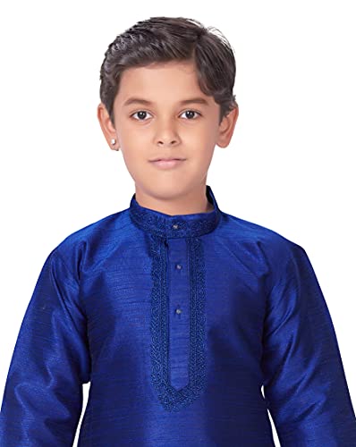 Image of BABA AND BABY Ethnic Wear Kurta Pyjama Set for Kids