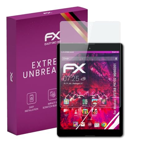 atFoliX Glasfolie kompatibel mit Medion LIFETAB P9702 MD60201 Panzerfolie, 9H Hybrid-Glass FX Schutzpanzer Folie atFoliX Glasfolie kompatibel mit Medion LIFETAB P9702 MD60201 Panzerfolie, 9H Hybrid-Glass FX Schutzpanzer Folie