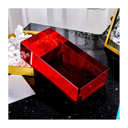 Clear Colored Glass Blocks Rectangular Sided Crystal Bricks for Bar