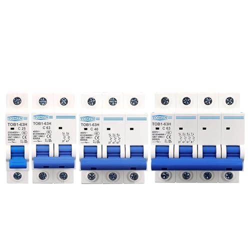 Disyuntor MCB TOB1-63H evita sobrecargas y averías en electrodomésticos 2