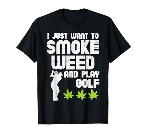 Smoke Weed Golf T-Shirt