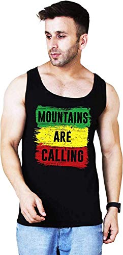 Image of Veirdo Men's Cotton Printed Regular Fit Vest
