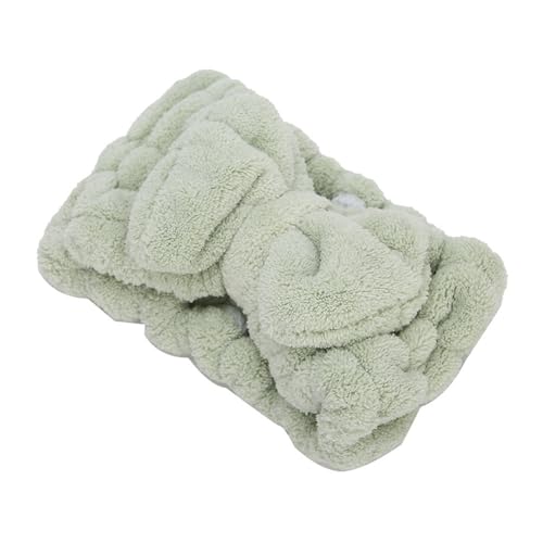 Generic Diadema Gruesa de Forro de, Fuerte Absorción de Agua para Maquillaje, Diadema, Accesorios para el Cabello, Secado Rápido, Verde, Azul, Gris, Rosa, para Baño, Maquillaje, Cuidado Facial