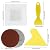 Moicstiy 12 PCS Drywall Repair Patch Kit, 2 inch Self Adhesive Aluminum Repair Patch Metal Sheetrock Ceiling Mesh Repair for Plasterboard Drywall Hole Repair
