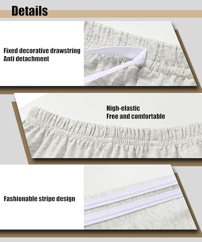 GFQLONG 5 Pack Toddler Boys Girls Cotton Athletic Running Shorts, Kids Summer Casual Fashion Soccer Shorts - Image 6