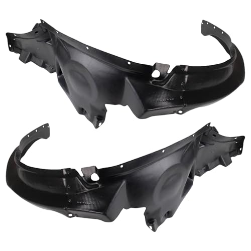 Image of TRQ Inner Fender Liner Set Compatible with 2005-2010 Pontiac G6 GM1248174 GM1249174