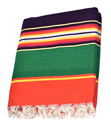 Image of TUNI MANI Original Handloom Bhavani Jamakkalam /Carpet /Rug /Yoga mat /Galicha /Multicolour (Pack of 1) (40 inch x 78 inch inches / 3.3' x 6.5' Feet)