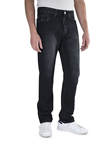 Men's Slim Fit Straight Leg Denim Jeans