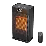 Termoventilatore 1500W Portatile, Riscaldamento Istantaneo 2s con Modalità ECO - Termocon...