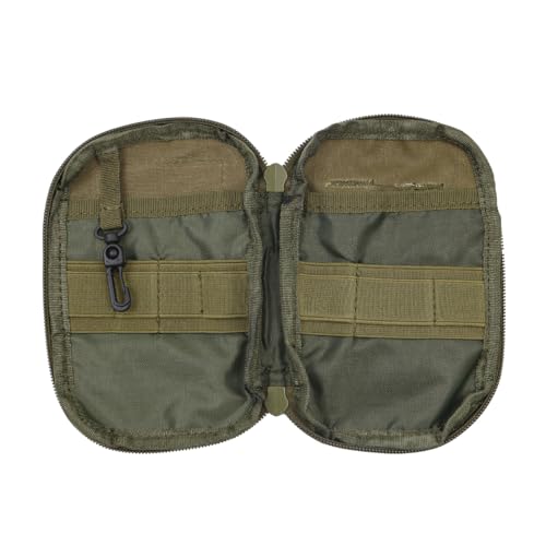 ZONADAH Molle Pouch EDC Pocket Organizer Pouch Small Utility Waist Pouch Pack Pocket for Phone Outdoor Sport Bag Army Green - Image 3