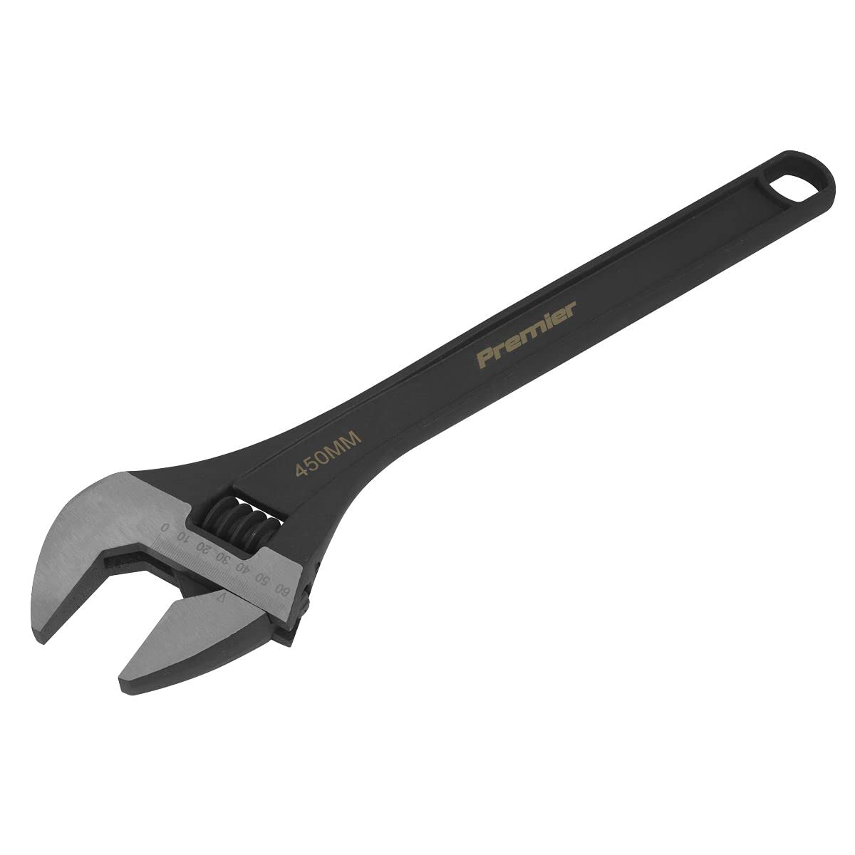 Sealey Black Adjustable Wrench Spanner