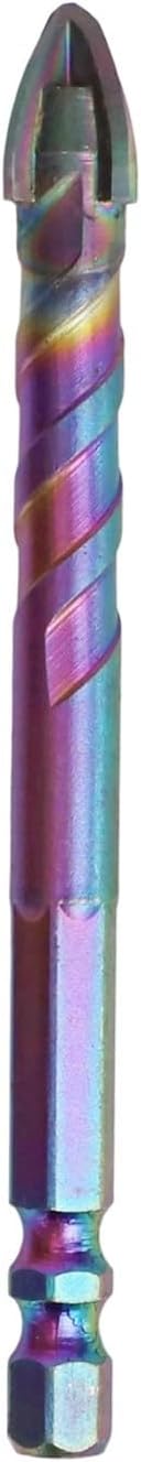 95mm Long Carbide Drill Bits Designed for Effective Drilling in For Glass, Wood, Metal and Marble Surfaces (10mm)