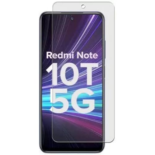 Image of Embed HD-Clear Screen Guard for Xiaomi Redmi Note 10T 5G - Harder or Durable Plastic & More Impact-Resistant Than Glass, with Free Installation Kit