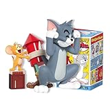 52TOYS BLINDBOX x TOM and JERRY トムとジェリー「BRAWLS BANG」シリーズ ブラインドボックス トレディングフィギュア コレクションフィギュア 塗装済み ガチャガチャ デスクトップデコレーション 人形 おもちゃ アニメファン・子供・コレクター・誕生日・クリスマスのギフトに最適 (一個入り)