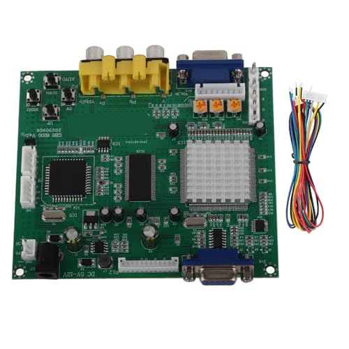Placa Convertidora RGB a VGA CGA EGA YUV para Juegos Clásicos Arcade 5